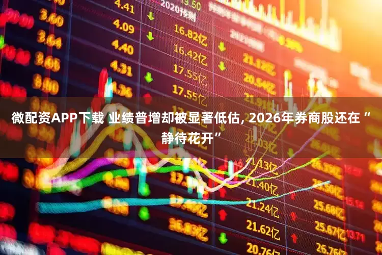 微配资APP下载 业绩普增却被显著低估, 2026年券商股还在“静待花开”